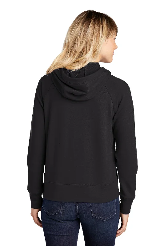 Sport-Tek Womens French Terry Hooded Sweatshirt Hoodie - Black