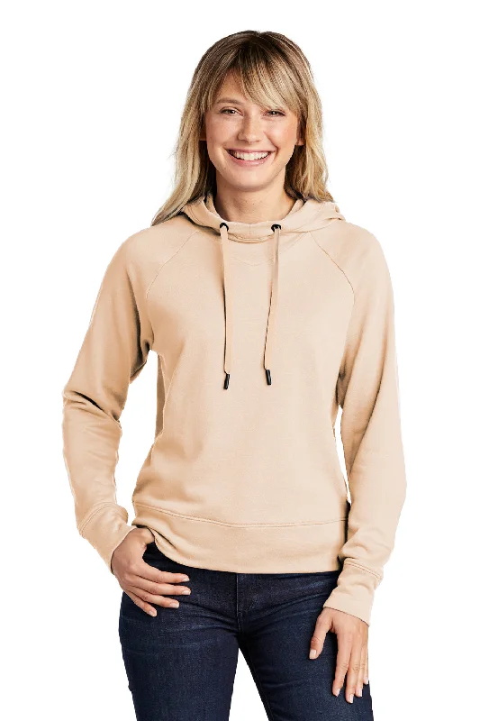 Sport-Tek Womens French Terry Hooded Sweatshirt Hoodie - Ecru