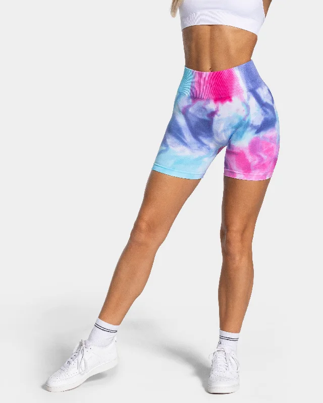 Tie Dye Scrunch Short ""Cold""