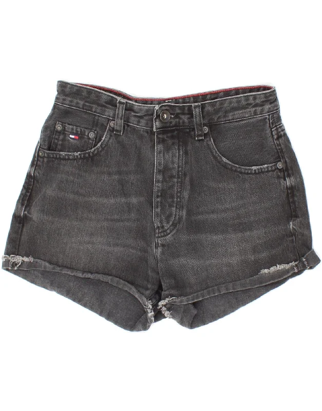 TOMMY HILFIGER Womens Denim Shorts W28 Medium  Grey Cotton