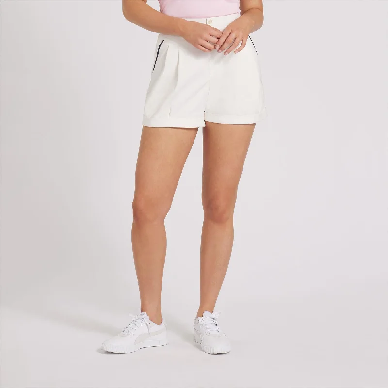 Womens AP Shorts Solid Warm White - AW24