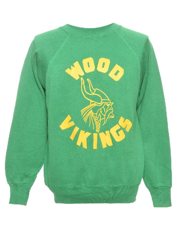 Wood Vikings Sports Sweatshirt - M