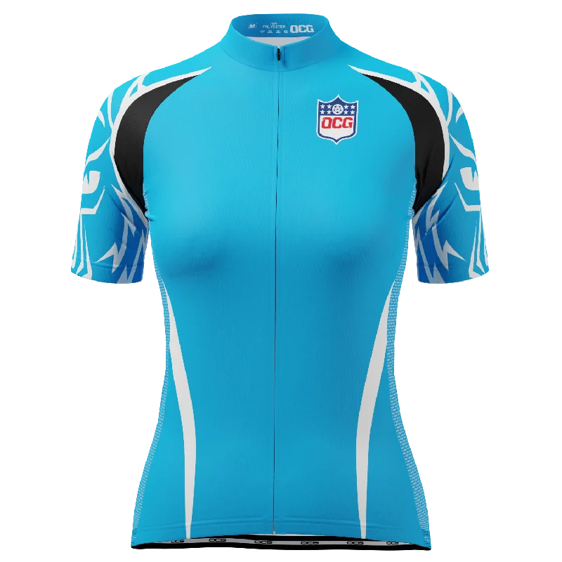 Women's Carolina Football Short Sleeve Cycling Jersey