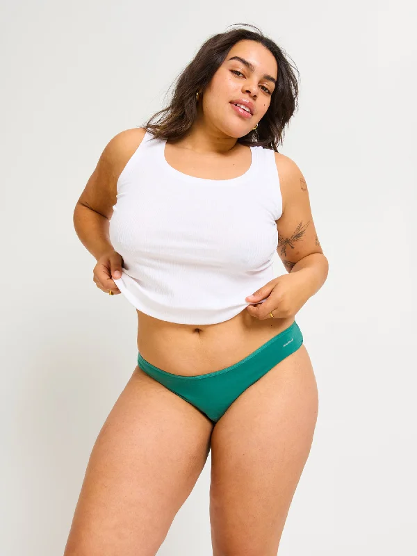 Basic Cheeky Bikini Moderate-Heavy Jungle Ribbed top bikini, Textured, Comfortable, Chic