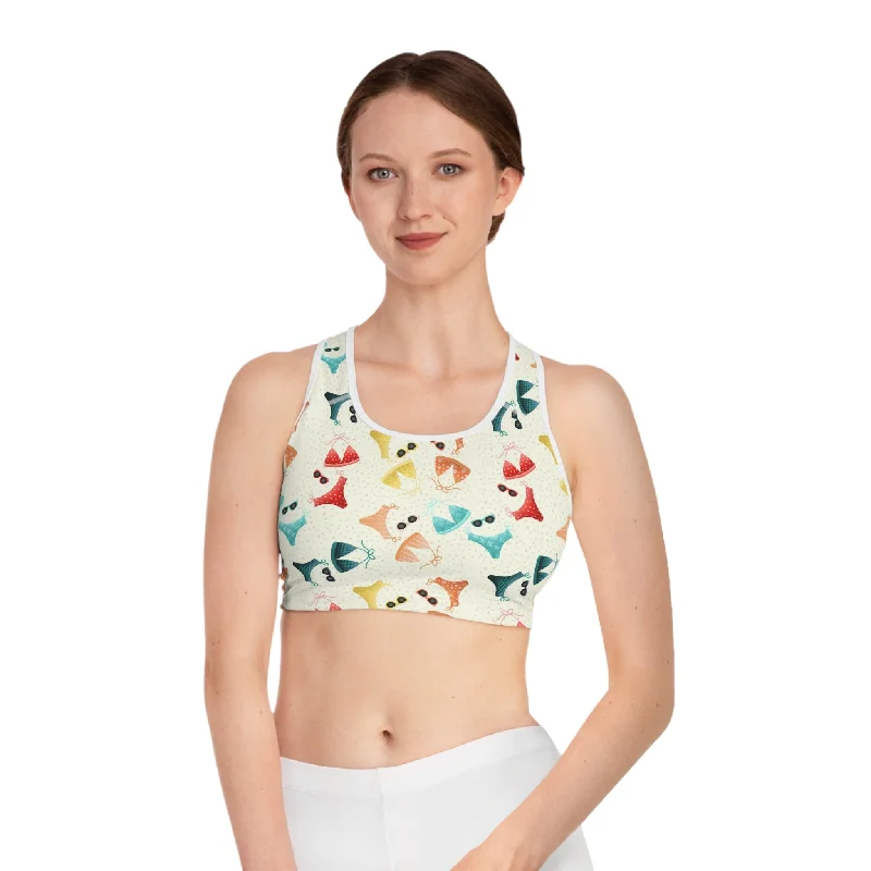 Bikinis - Beach Chic Sports Bra - Retro Bikinis Collection High-cut bikini, Sexy, Retro, Comfortable