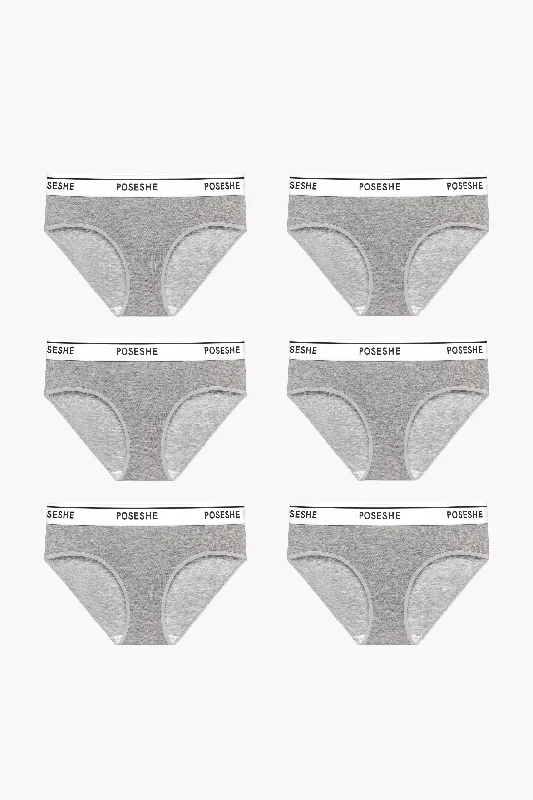 Body Liberator Bikini Panty, 6-Pack Ribbed bikini, Textured fabric, Sexy, Stylish
