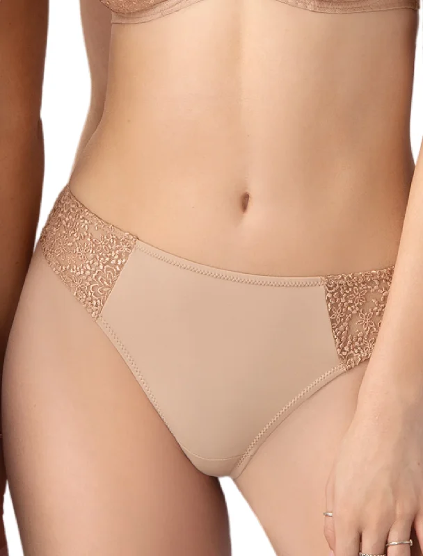 Bras and Honey Gisele Lace Lazer cut Bikini Panties | Beige Lace Briefs | Beige Lace Seamless Panty Lace-up bikini, Sexy, Trendy, Fashionable
