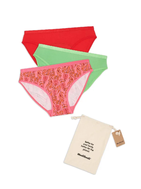 Classic Bikini Holiday Gifting 3 Pack  Bottlebrush Multi Neon bikini, Vibrant, Bold, Sexy