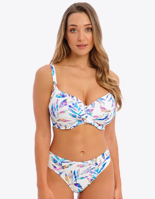Fantasie Calypso Harbour Full Cup Bikini Top Multi Two-tone bikini set, Bold, Stylish, Trendy