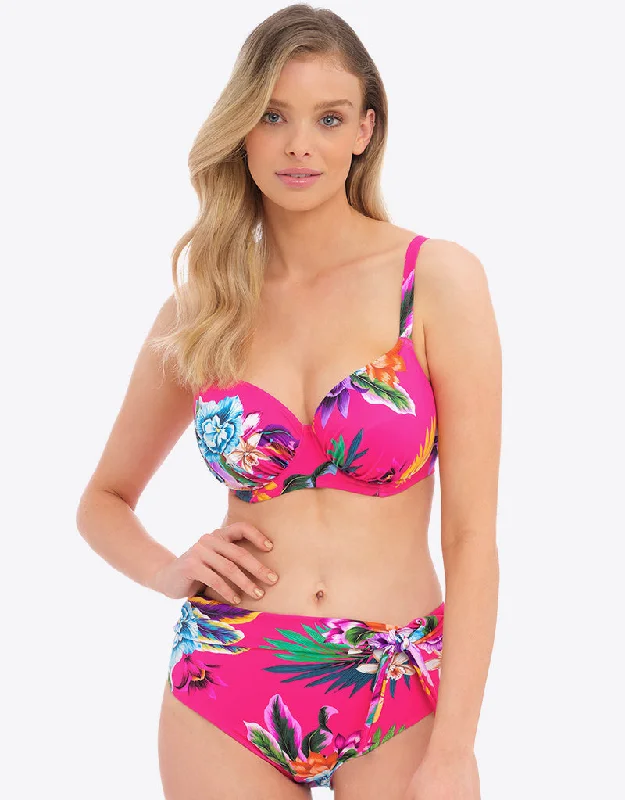 Fantasie Halkidiki Full Cup Bikini Top Orchid Back tie bikini, Adjustable, Chic, Trendy