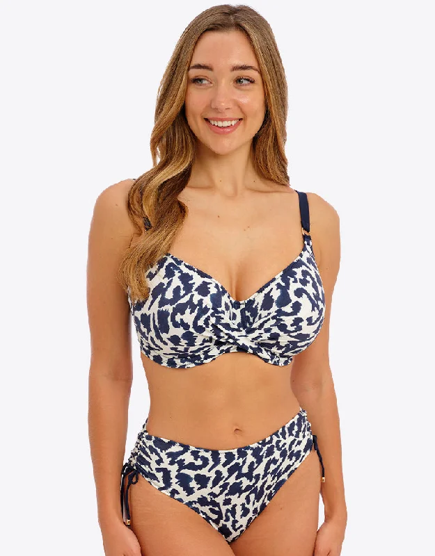 Fantasie Hope Bay Full Cup Bikini Top French Navy Twist front bikini, Trendy, Sexy, Comfortable