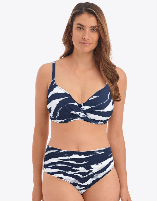 Fantasie Lindos Full Cup Bikini Top Ink Animal print bikini, Bold design, Sexy, Trendy