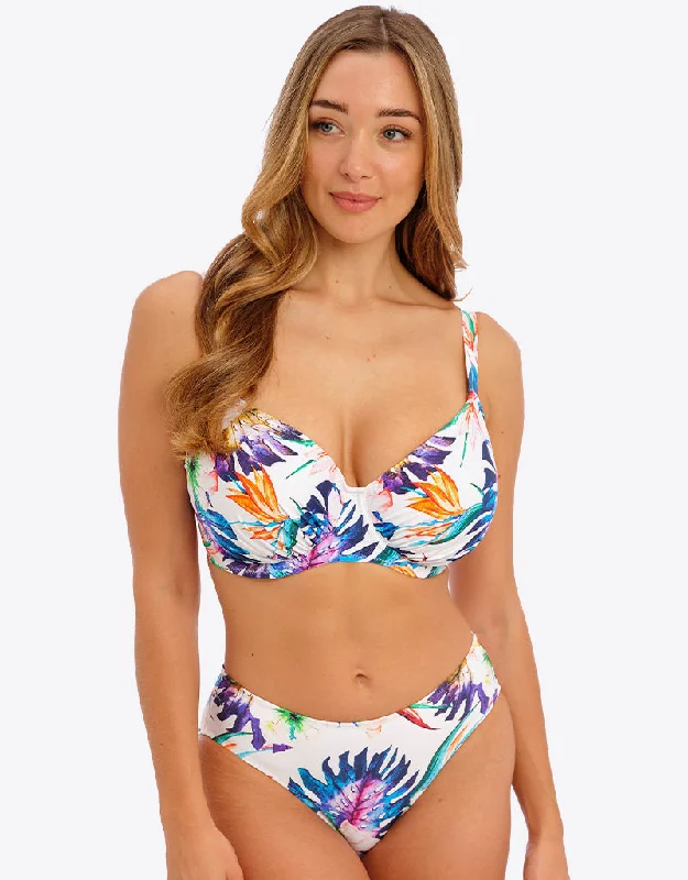 Fantasie Paradiso Gathered Full Cup Bikini Top Multi Two-tone bikini, Bold, Stylish, Trendy