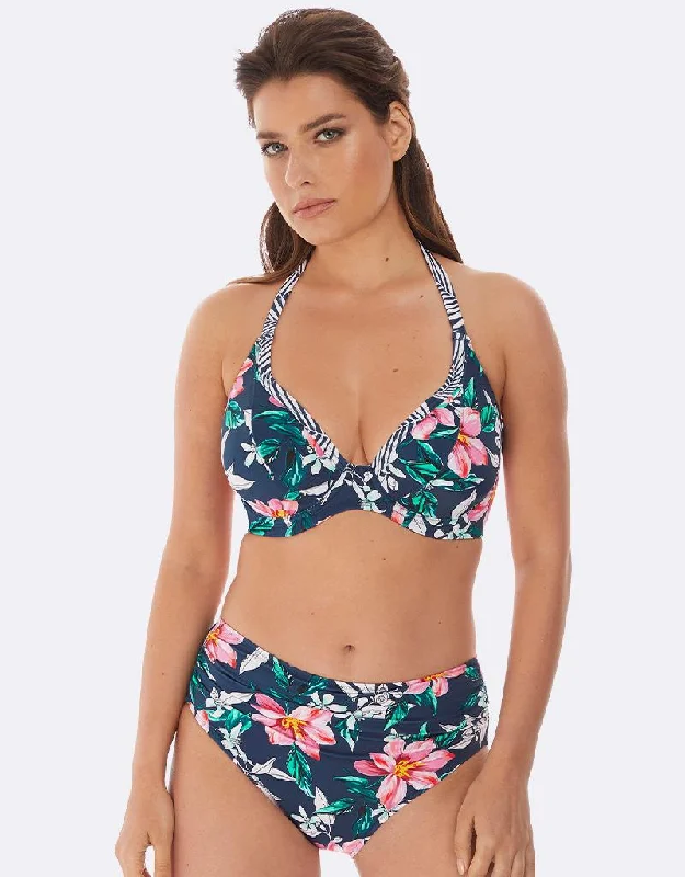 Fantasie Port Maria Plunge Bikini Top Ink Triangle top bikini, Sexy, Simple, Trendy