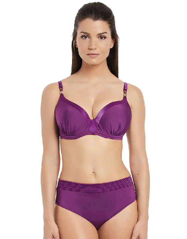 Fantasie Rio Bueno Moulded Balconette Bikini Top Mixed Berries Purple Adjustable bikini, Custom fit, Comfortable, Sexy