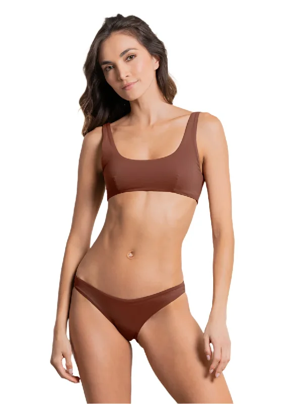 Maaji Moccachino Mirach Sporty Bralette Bikini Top Sporty bikini top, Activewear, Comfortable, Trendy
