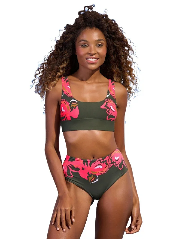 Maaji Twister Donna Sporty Bralette Bikini Top Strapless bikini top, Chic, Comfortable, Sexy