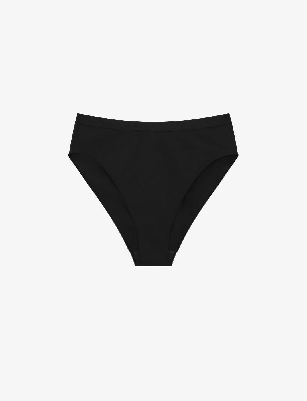 Organic Cloud Cotton High Leg Bikini Shiny metallic bikini, Glamorous, Trendy, Sexy