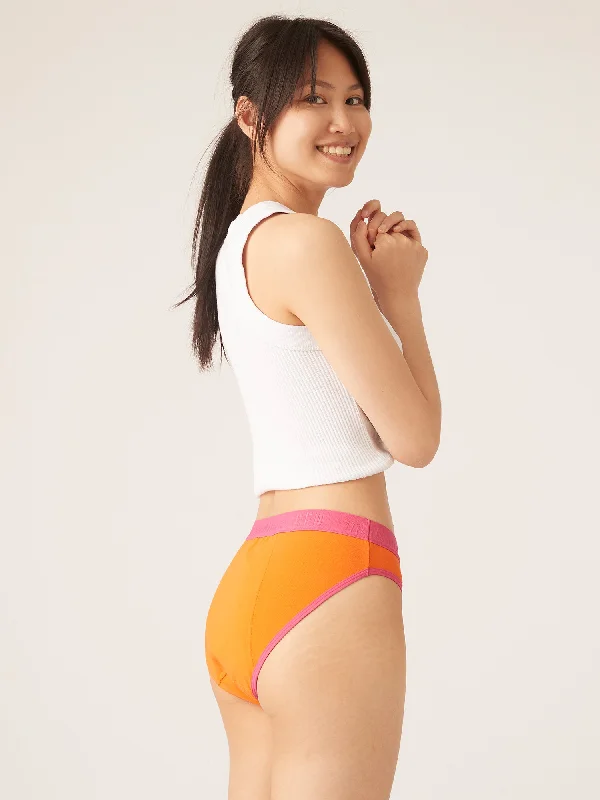 Teen Hipster Bikini Maxi Sunrise Orange Triangle top bikini, Comfortable, Sexy, Simple