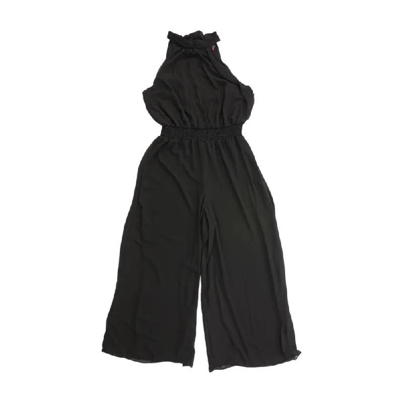 Black Solid Jumpsuit Plus size jumpsuit, Curvy fit, Comfortable, Trendy