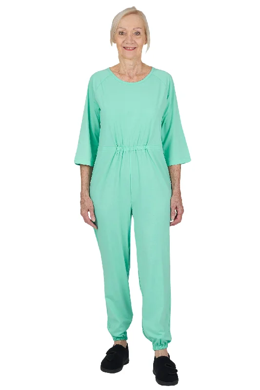 Anti-Strip Jumpsuit - Carrie | Green Formal jumpsuit, Elegant, Trendy, Chic