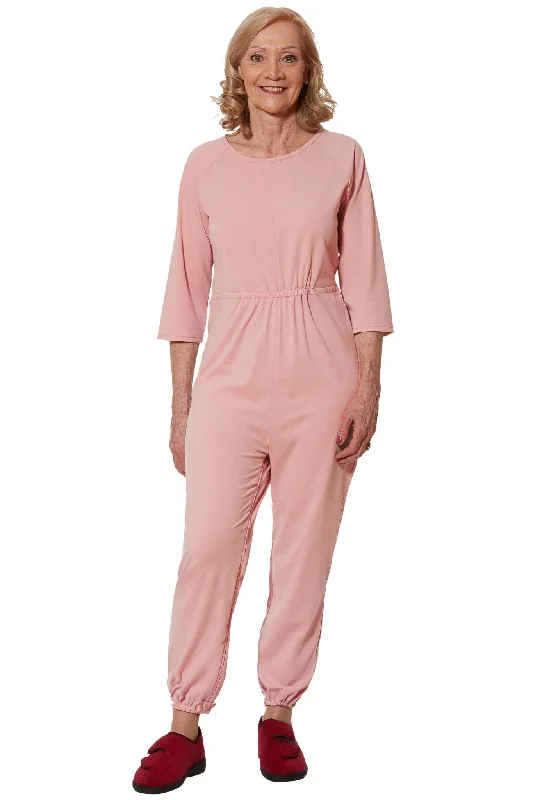 Anti-Strip Jumpsuit - Carrie | Pink Boho chic jumpsuit, Relaxed fit, Comfortable, Stylish