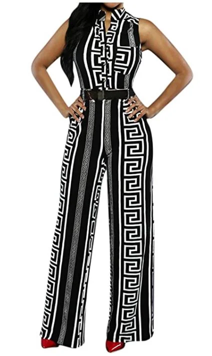 Classy Jumpsuit Bold print jumpsuit, Trendy, Chic, Casual