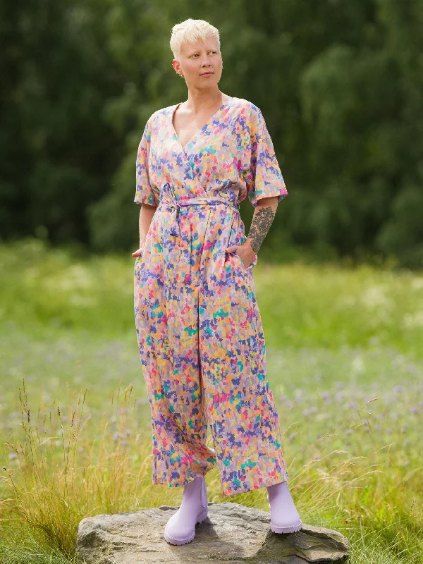 Coral Jumpsuit Kanerva V-neck jumpsuit, Flattering, Sexy, Night out