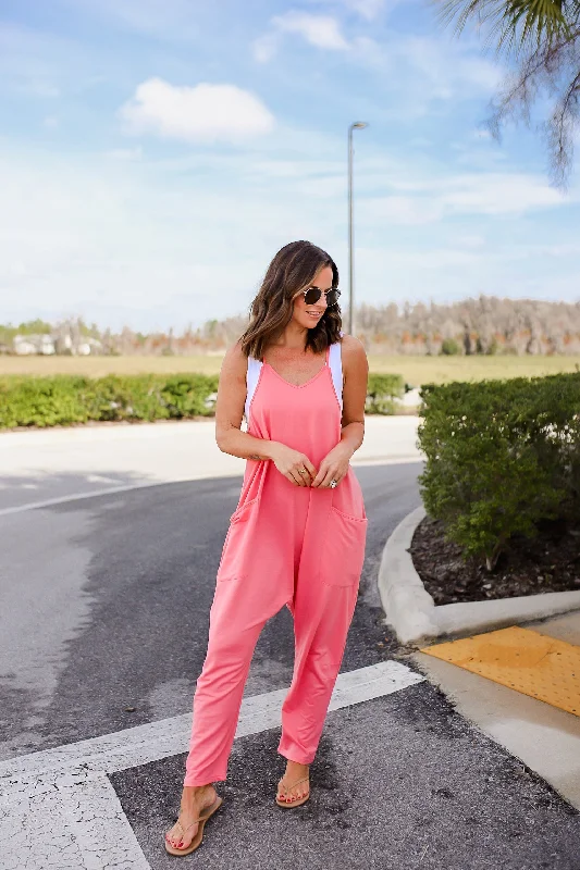 Double Take Sleeveless V-Neck Pocketed Jumpsuit 3 Off-shoulder jumpsuit, Elegant, Party attire, Stylish
