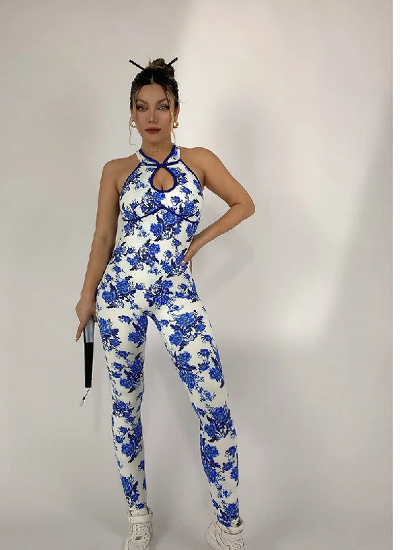 La Fitwear Jumpsuit Porcelaine Ruffled jumpsuit, Feminine, Trendy, Stylish