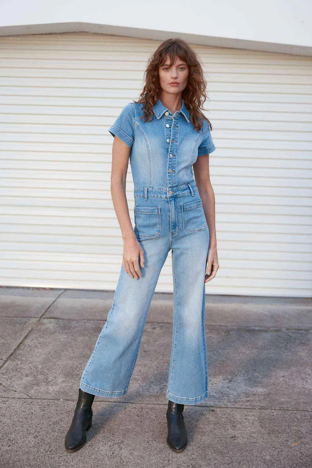 Rolla's Sailor Jumpsuit Ranch Mid Vintage Blue Sequin jumpsuit, Glamorous, Party attire, Trendy
