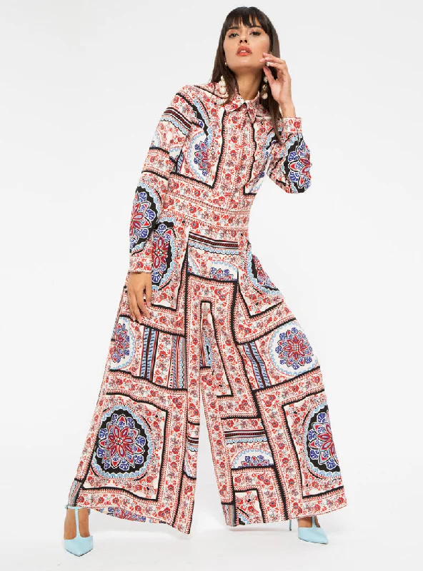 Shirt Collar Jumpsuit with Pockets Strapless jumpsuit, Sexy, Party wear, Trendy