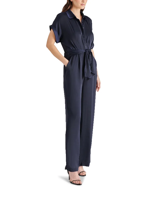 TORI JUMPSUIT MIDNIGHT Lace-up jumpsuit, Sexy, Night out, Trendy